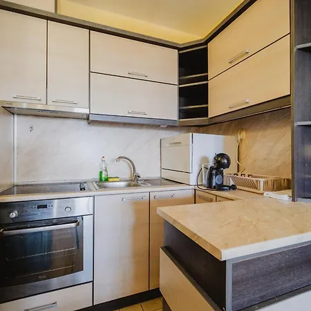 Family With Sea View & Pool In Zlatna Kotva Apartament Złote Piaski